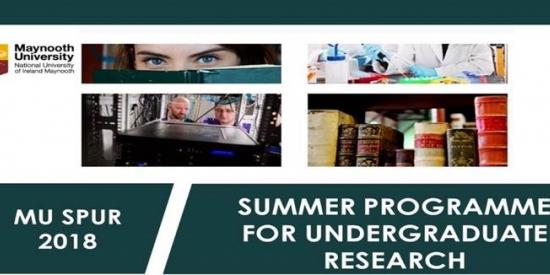 Maynooth University Summer Programme for Undergraduate Research Logo