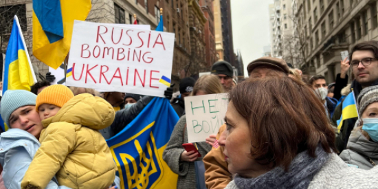 Ukraine war protest